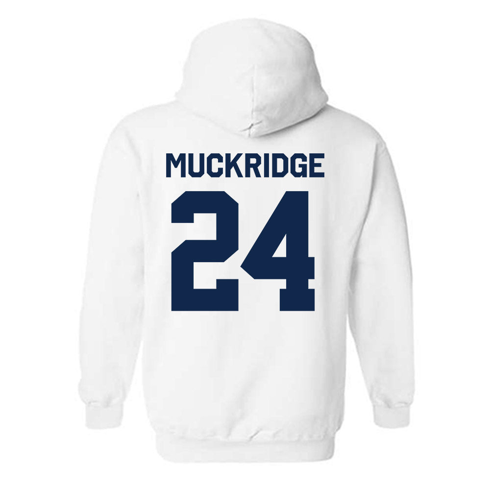 Butler - NCAA Men's Soccer : Evan Muckridge - Classic Shersey Hooded Sweatshirt-1
