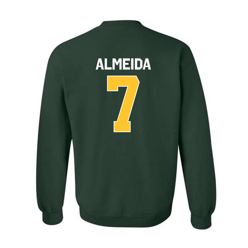 Siena - NCAA Men's Soccer : Lucas Almeida - Classic Shersey Crewneck Sweatshirt-1