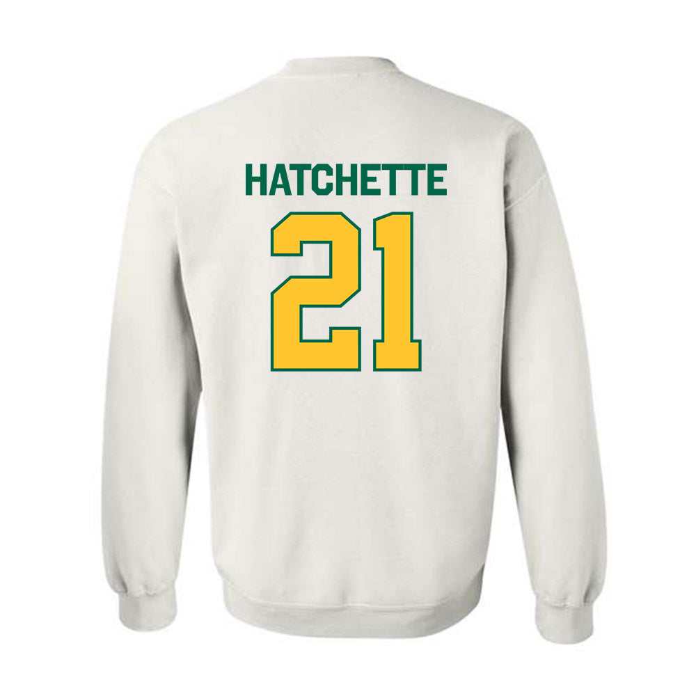 Siena - NCAA Women's Basketball : Myanna Hatchette - Classic Shersey Crewneck Sweatshirt-1