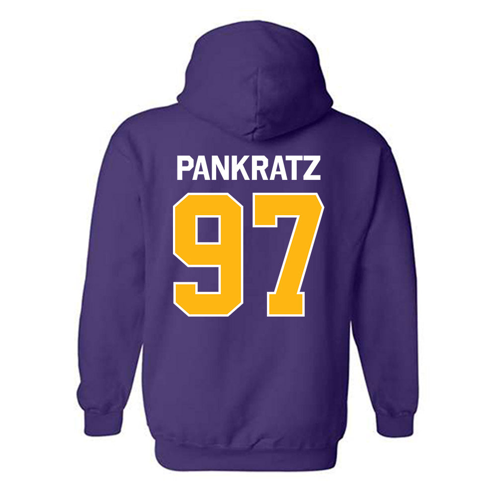 Northern Iowa - NCAA Football : Blake Pankratz - Classic Shersey Hooded Sweatshirt-1