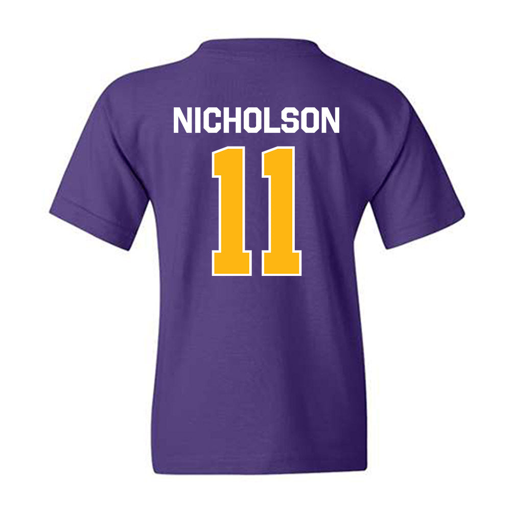Northern Iowa - NCAA Women's Basketball : mya nicholson - Classic Shersey Youth T-Shirt-1