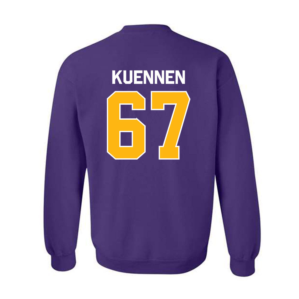 Northern Iowa - NCAA Football : Landen Kuennen - Classic Shersey Crewneck Sweatshirt-1