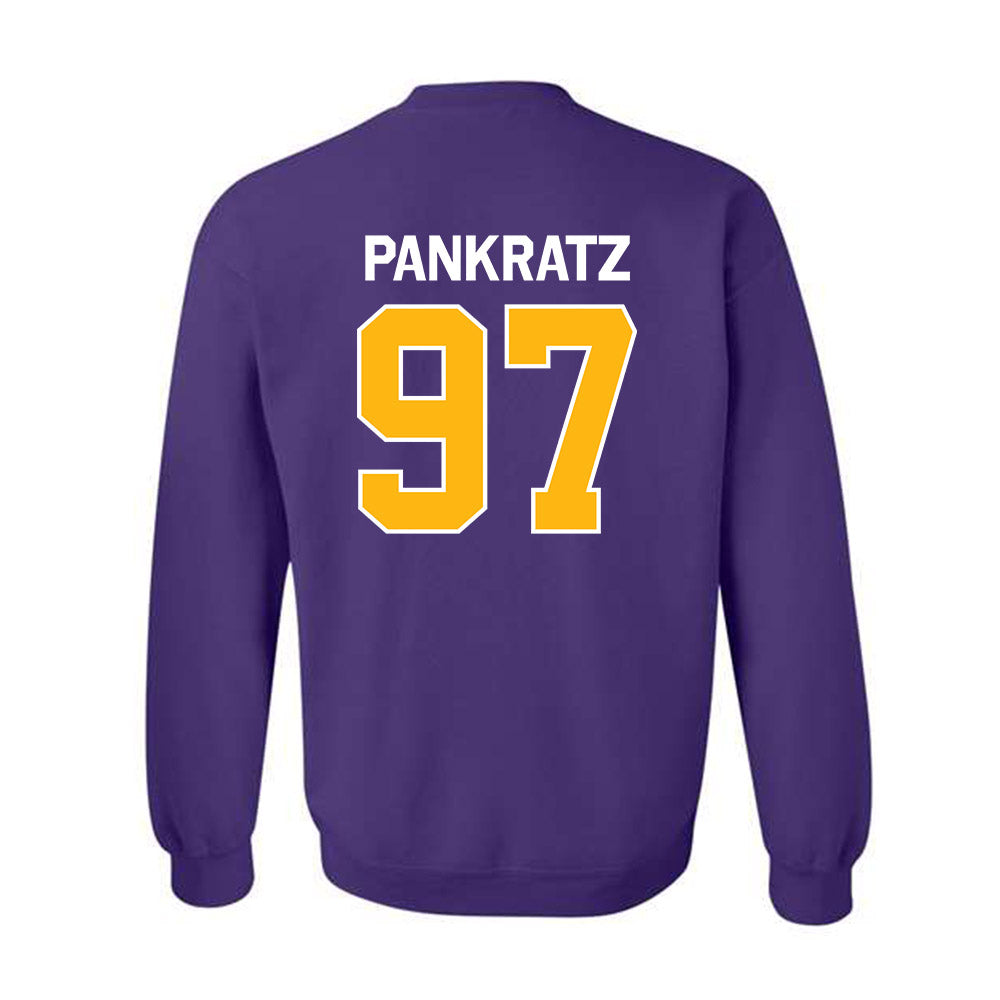 Northern Iowa - NCAA Football : Blake Pankratz - Classic Shersey Crewneck Sweatshirt-1