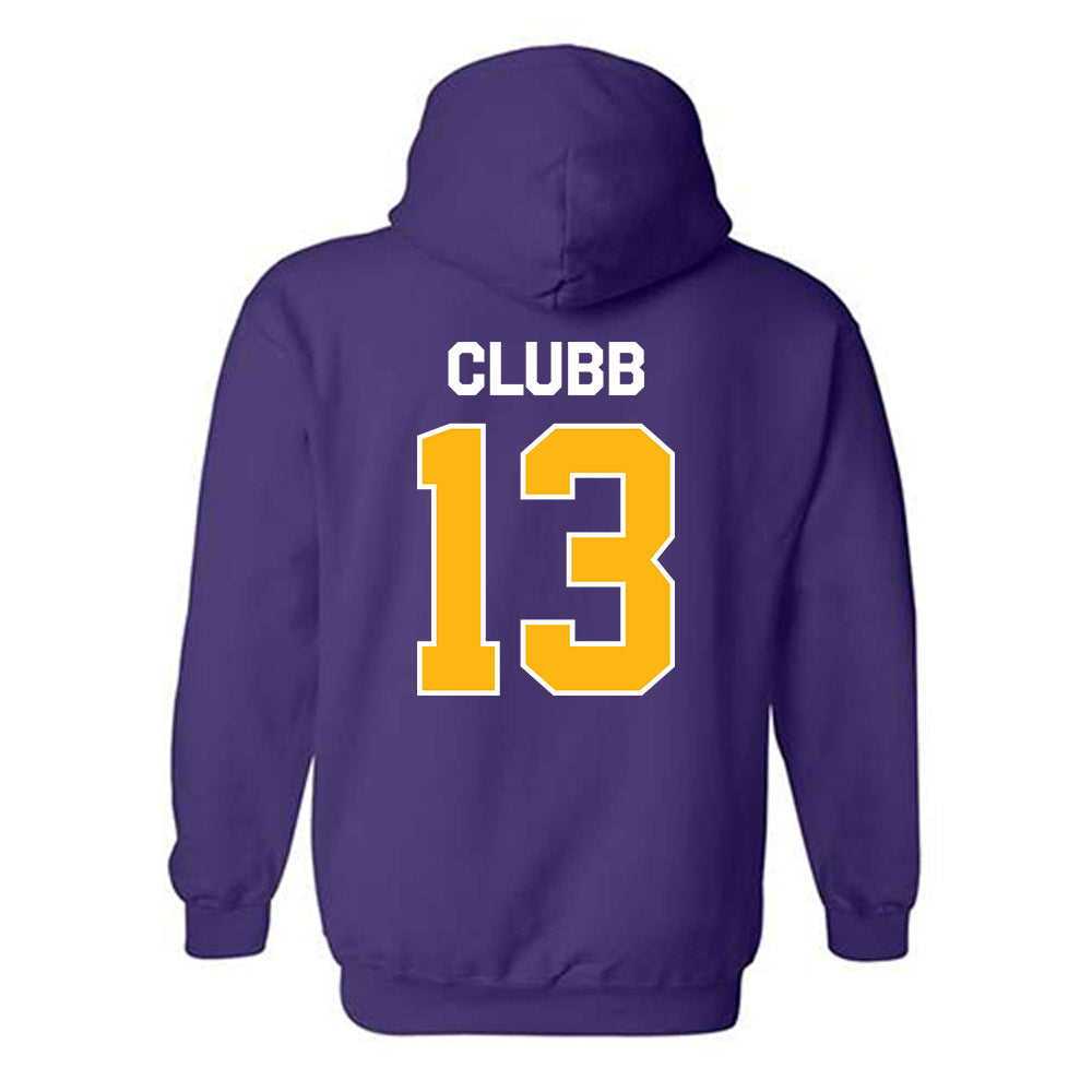 Northern Iowa - NCAA Women's Volleyball : Calia Clubb - Classic Shersey Hooded Sweatshirt-1