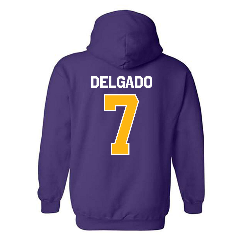 Northern Iowa - NCAA Women's Soccer : Torie Delgado - Classic Shersey Hooded Sweatshirt-1