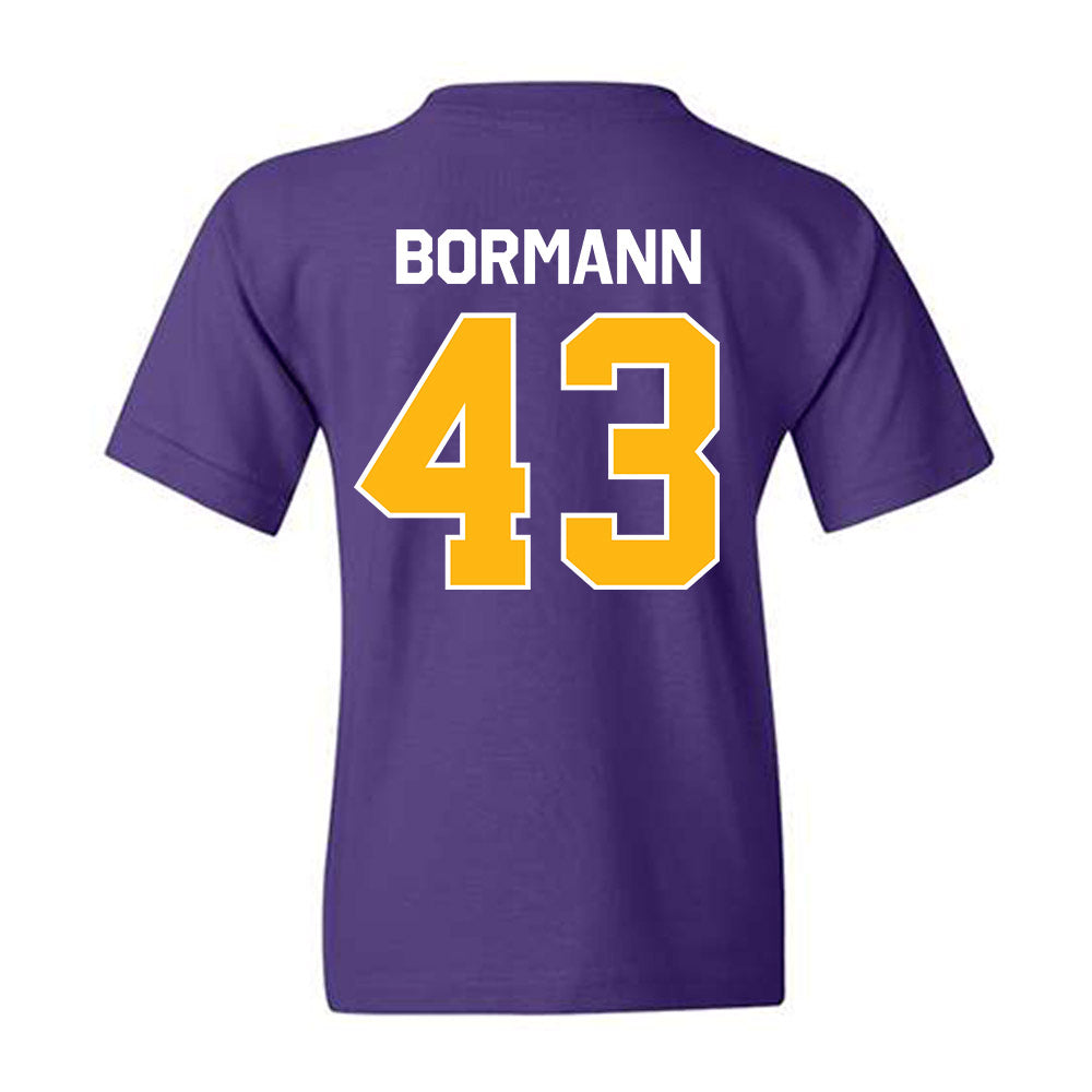 Northern Iowa - NCAA Football : Michael Bormann - Classic Shersey Youth T-Shirt-1