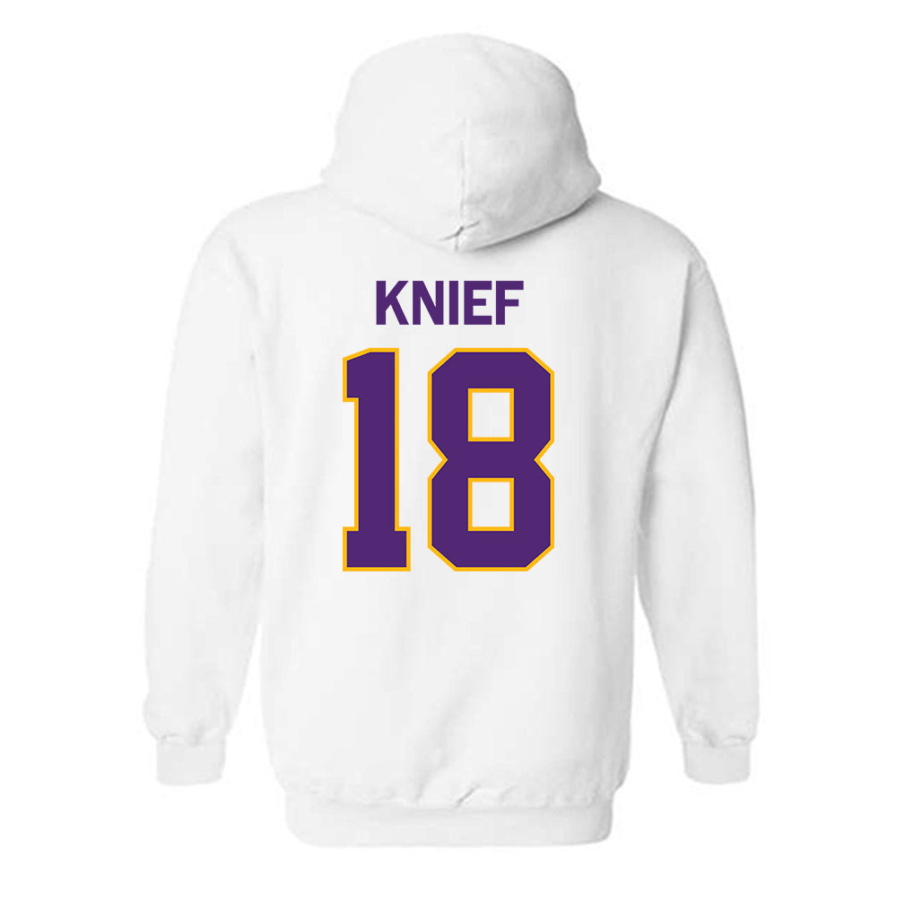 Northern Iowa - NCAA Women's Soccer : Kylie Knief - Classic Shersey Hooded Sweatshirt-1