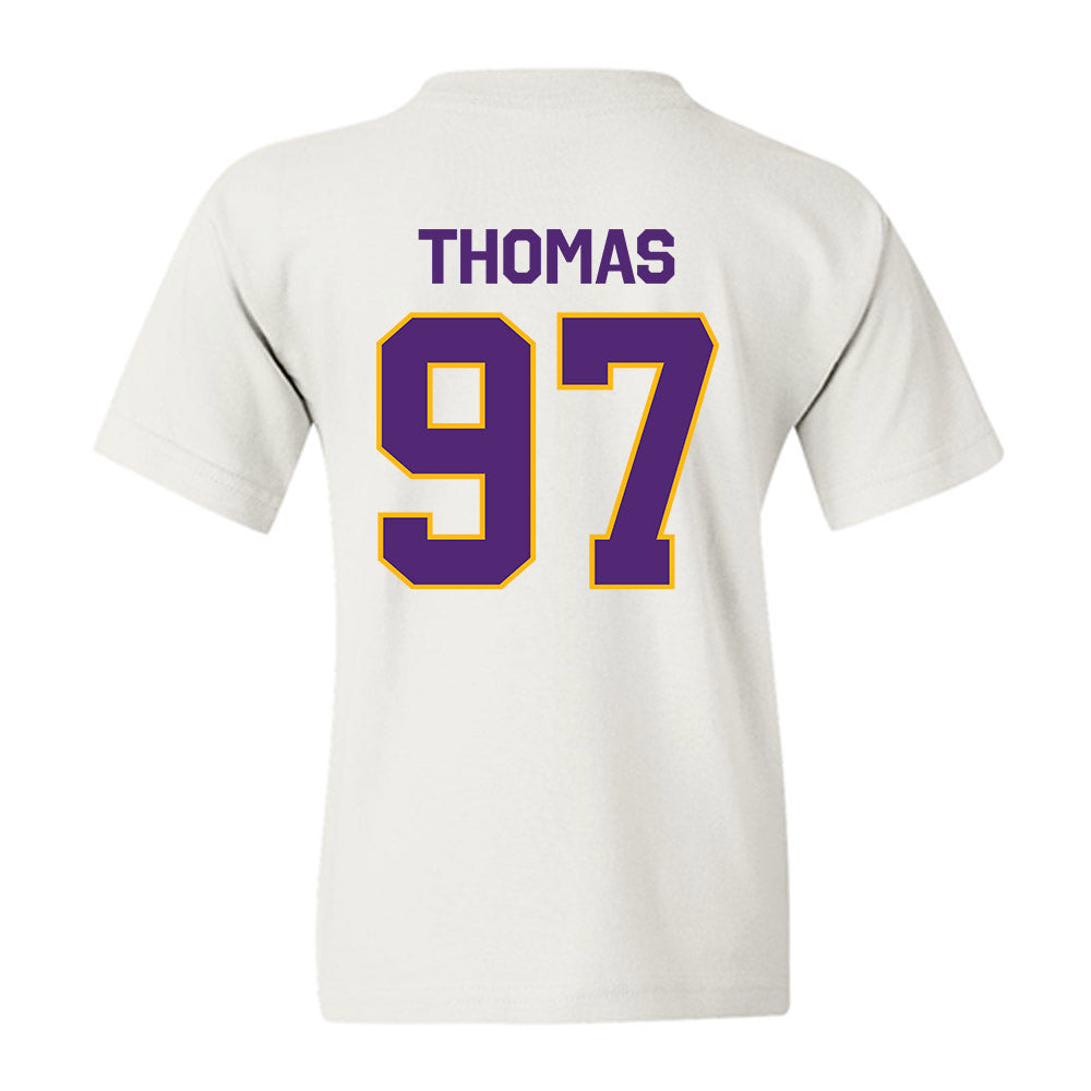 Northern Iowa - NCAA Football : Theo Thomas - Classic Shersey Youth T-Shirt-1