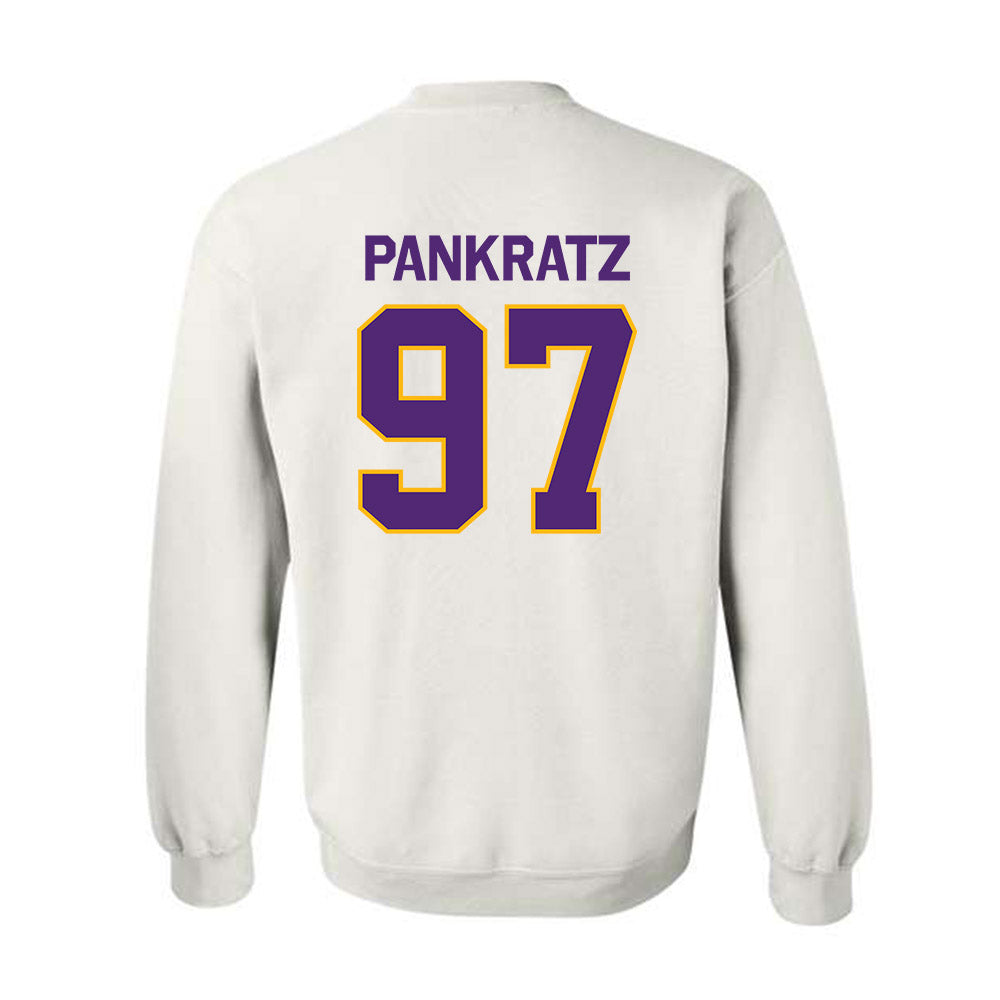 Northern Iowa - NCAA Football : Blake Pankratz - Classic Shersey Crewneck Sweatshirt-1