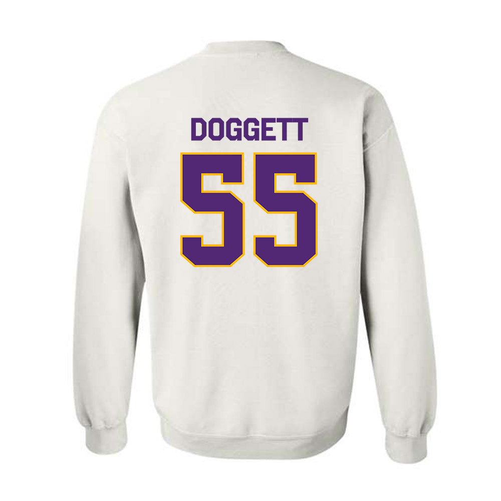 Northern Iowa - NCAA Football : Tate Doggett - Classic Shersey Crewneck Sweatshirt-1
