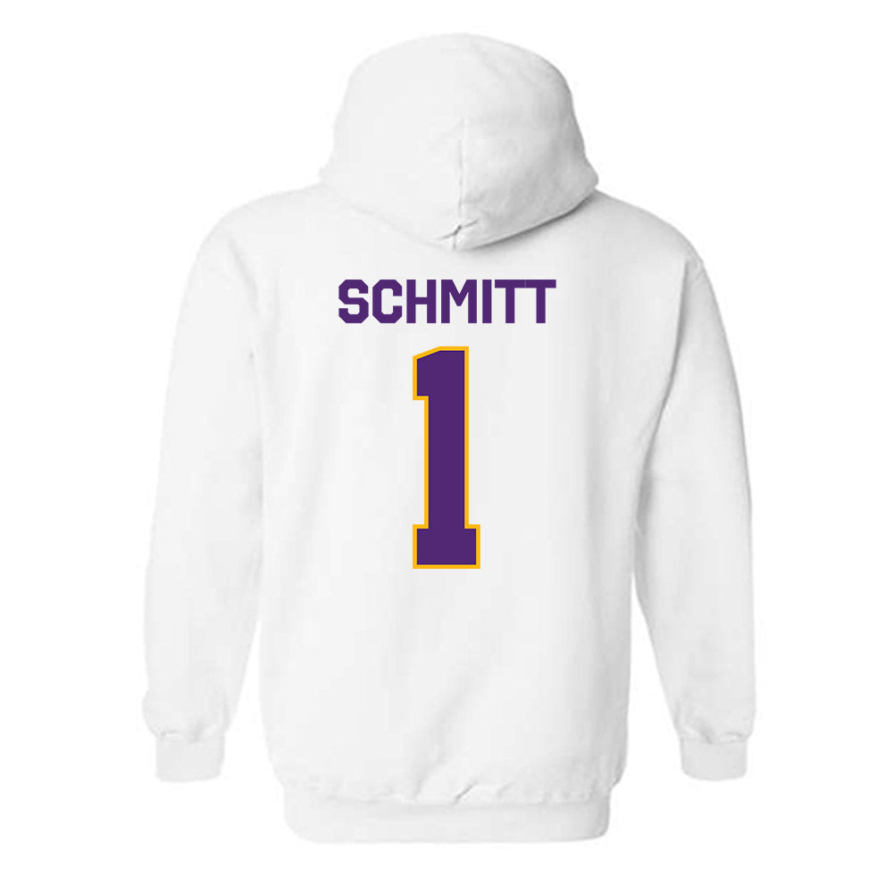 Northern Iowa - NCAA Men's Basketball : Cael Schmitt - Classic Shersey Hooded Sweatshirt-1