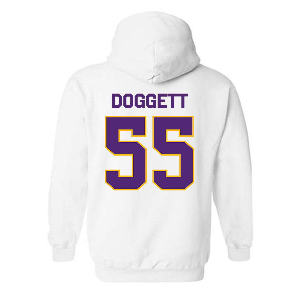 Northern Iowa - NCAA Football : Tate Doggett - Classic Shersey Hooded Sweatshirt-1