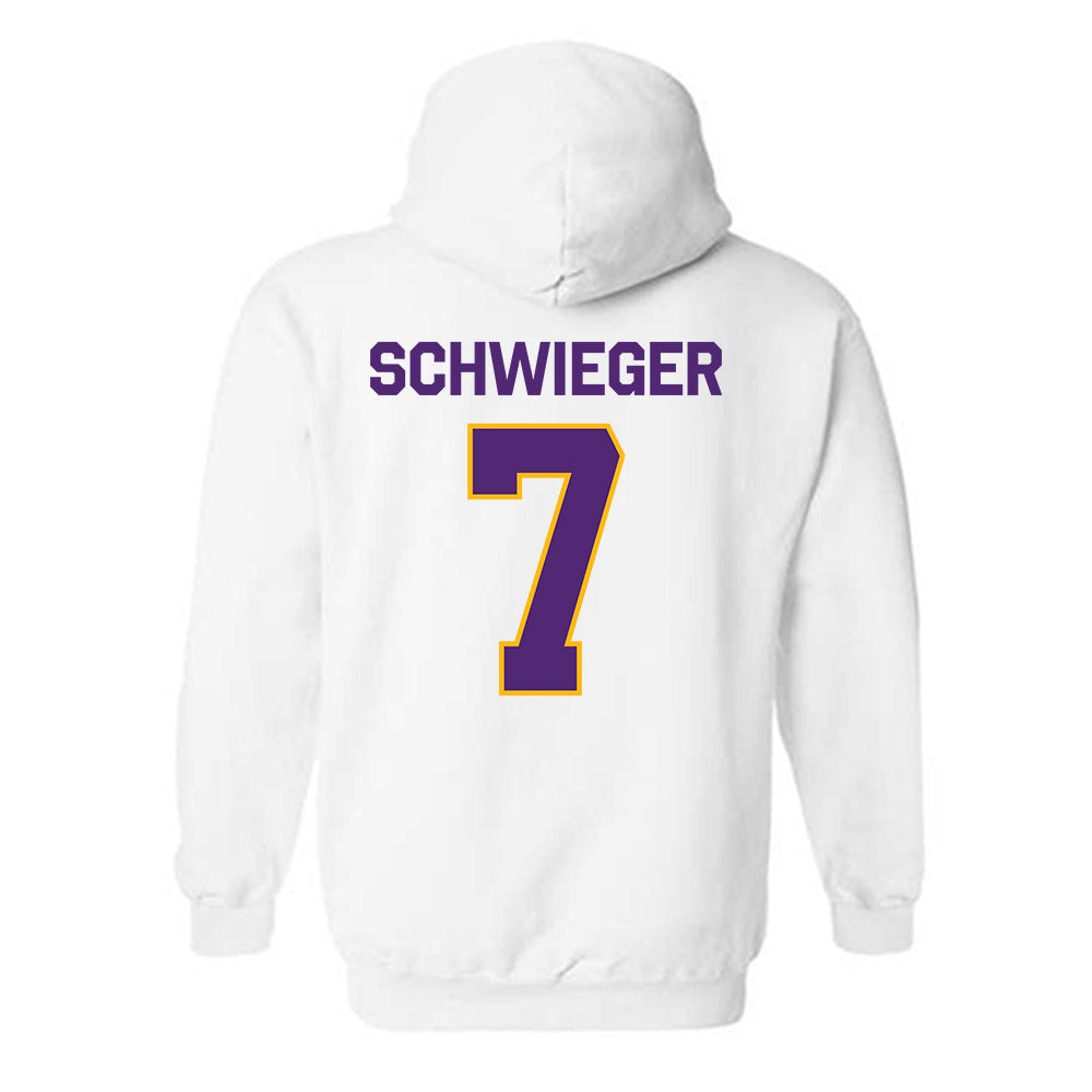 Northern Iowa - NCAA Men's Basketball : Ben Schwieger - Classic Shersey Hooded Sweatshirt-1