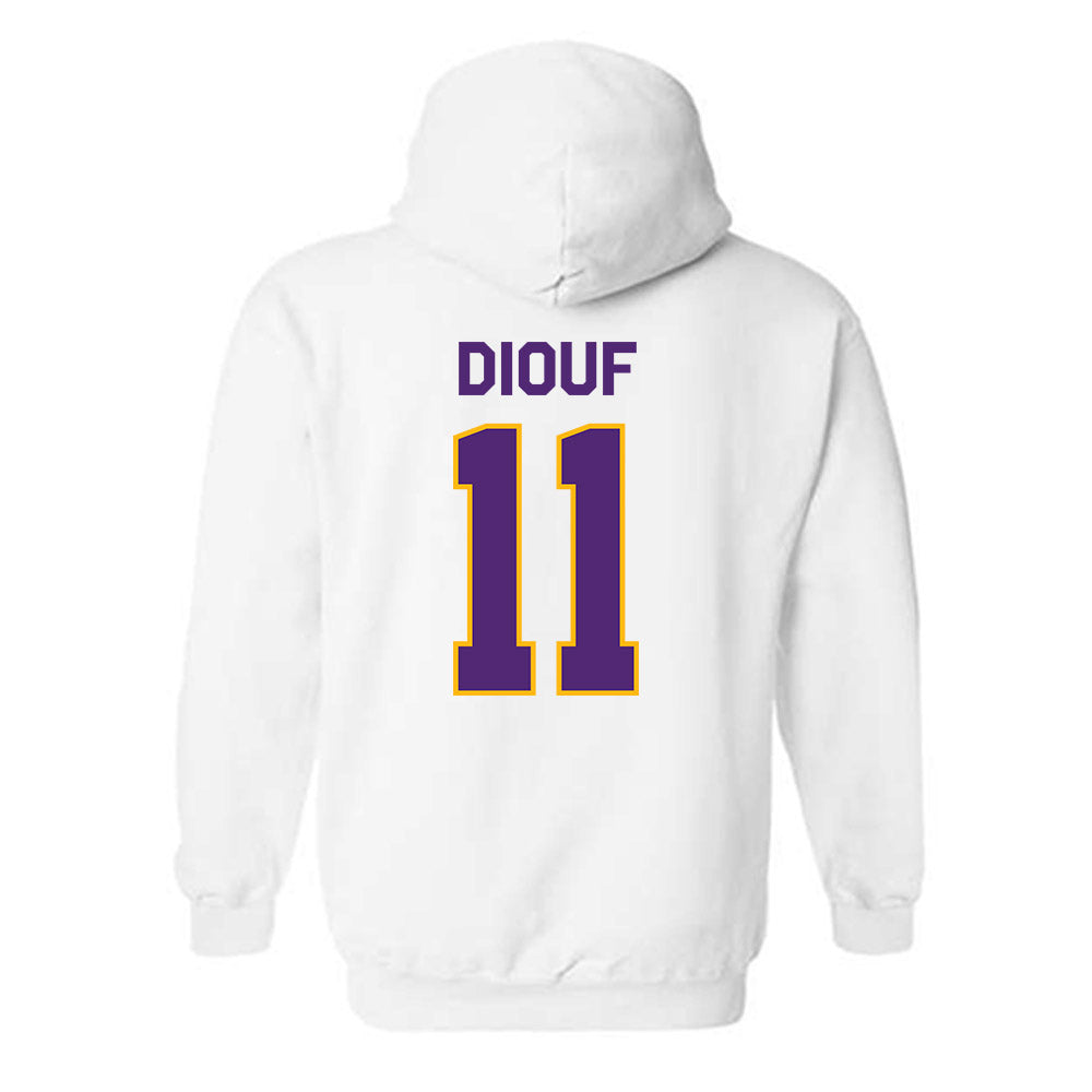 Northern Iowa - NCAA Men's Basketball : Ismael Diouf - Classic Shersey Hooded Sweatshirt-1
