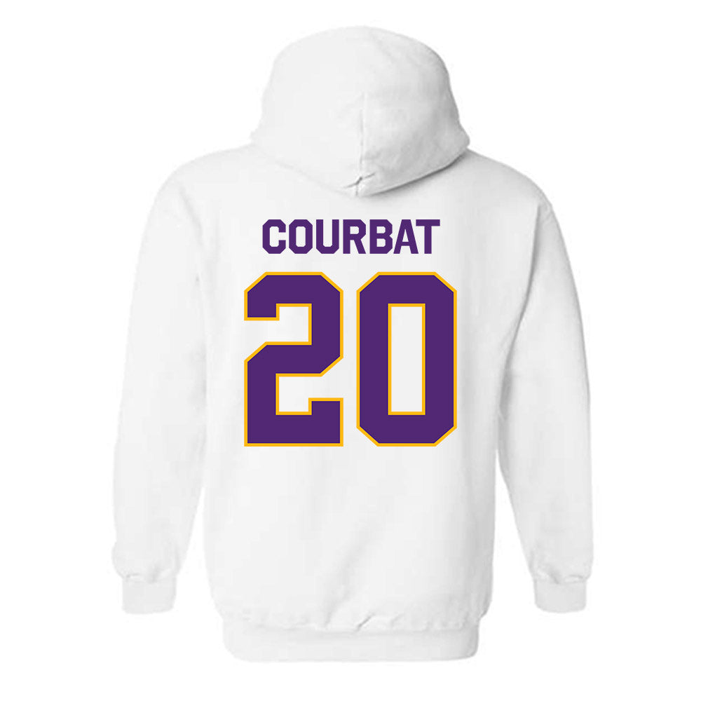 Northern Iowa - NCAA Men's Basketball : Chase Courbat - Classic Shersey Hooded Sweatshirt-1