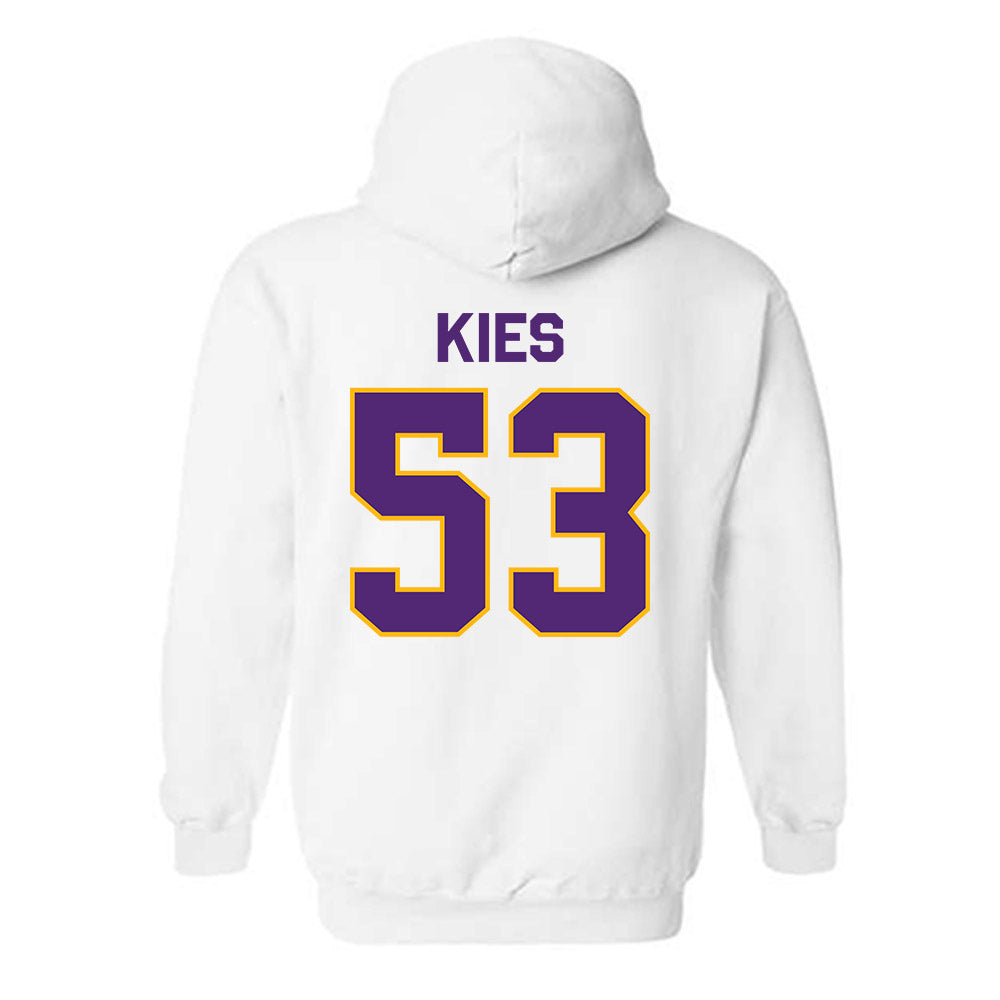 Northern Iowa - NCAA Football : Jarrett Kies - Classic Shersey Hooded Sweatshirt-1