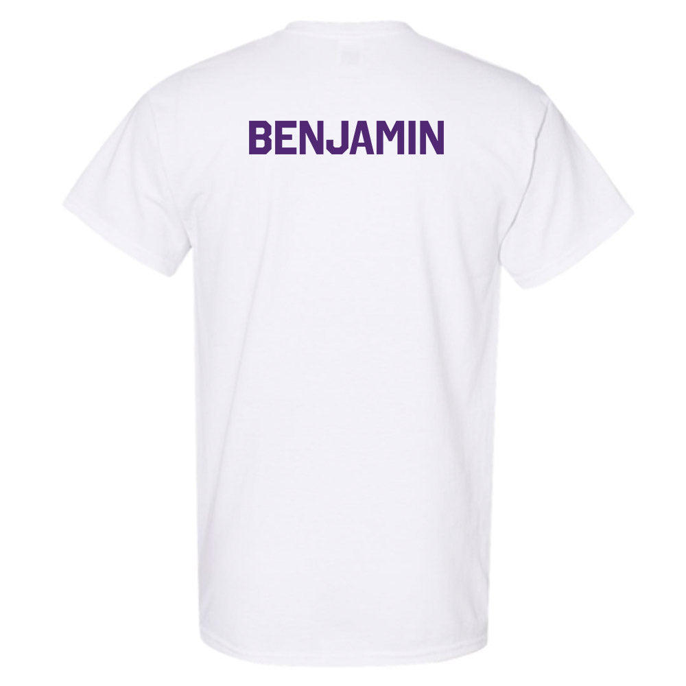 Northern Iowa - NCAA Women's Swimming & Diving : Crystal Benjamin - Classic Shersey T-Shirt-1