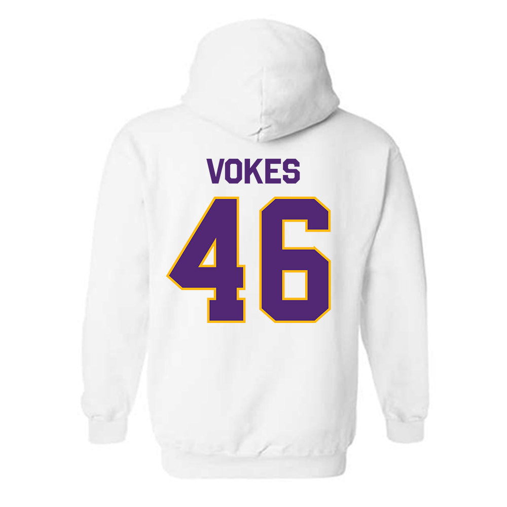 Northern Iowa - NCAA Football : Tiernan Vokes - Classic Shersey Hooded Sweatshirt-1