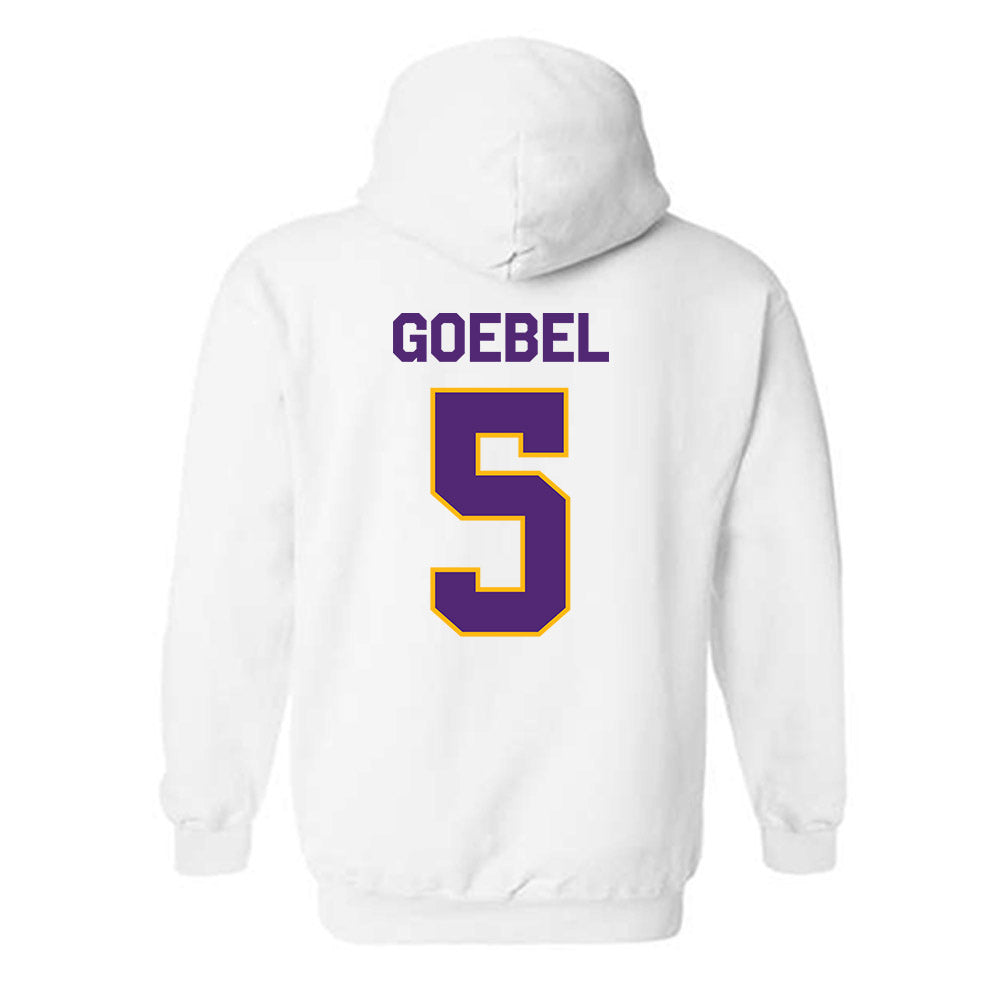 Northern Iowa - NCAA Women's Basketball : Ryley Goebel - Classic Shersey Hooded Sweatshirt-1