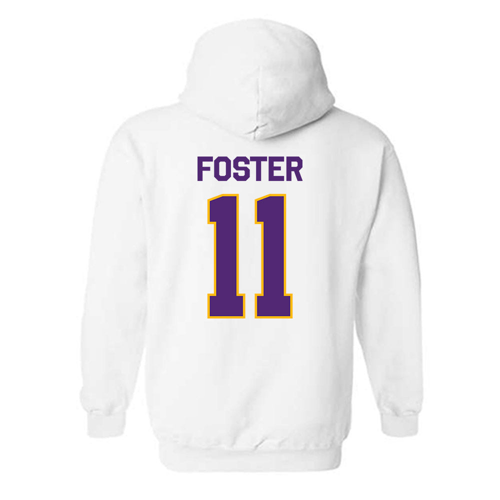 Northern Iowa - NCAA Women's Basketball : Ellie Foster - Classic Shersey Hooded Sweatshirt-1
