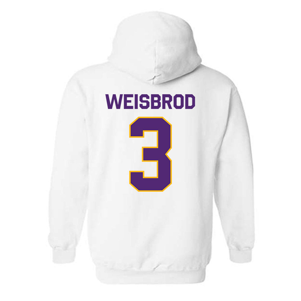 Northern Iowa - NCAA Men's Basketball : Max Weisbrod - Classic Shersey Hooded Sweatshirt-1