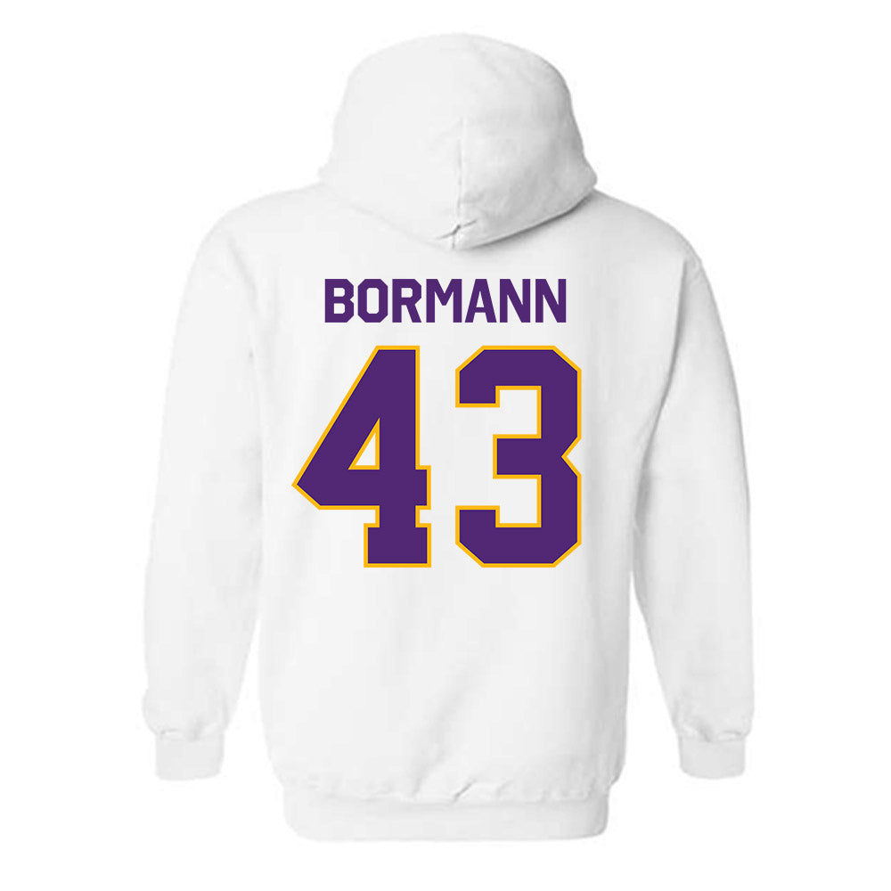 Northern Iowa - NCAA Football : Michael Bormann - Classic Shersey Hooded Sweatshirt-1