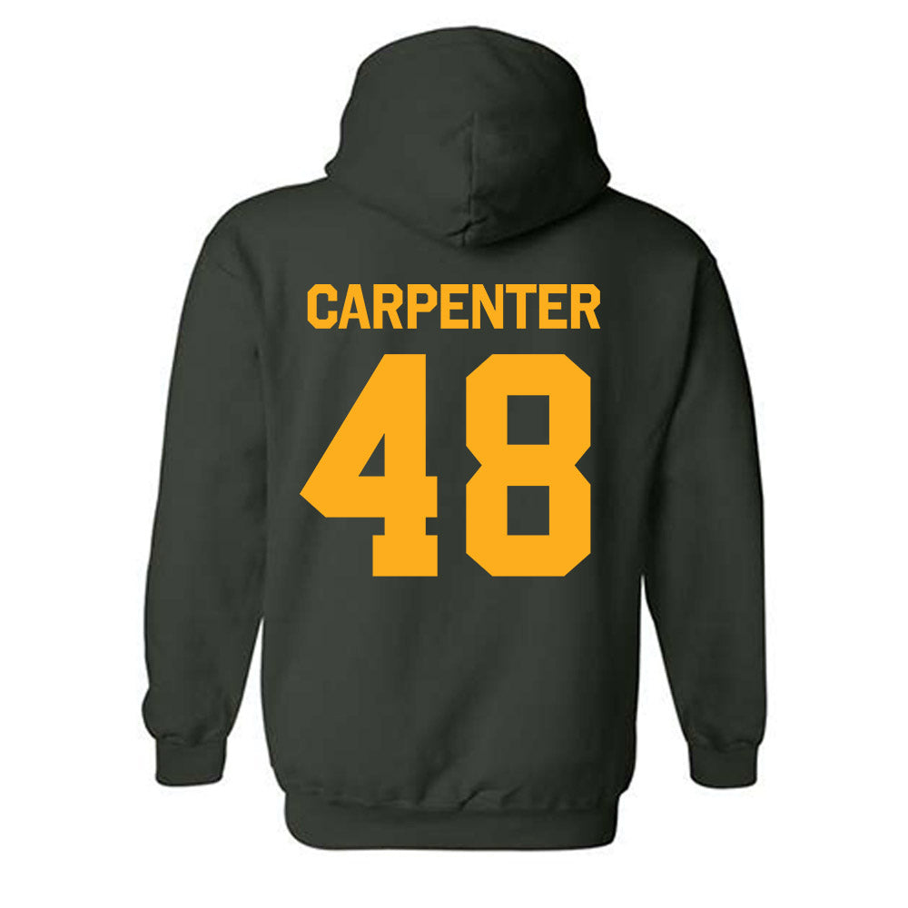 Wayne State - NCAA Football : Brock Carpenter - Classic Shersey Hooded Sweatshirt-1