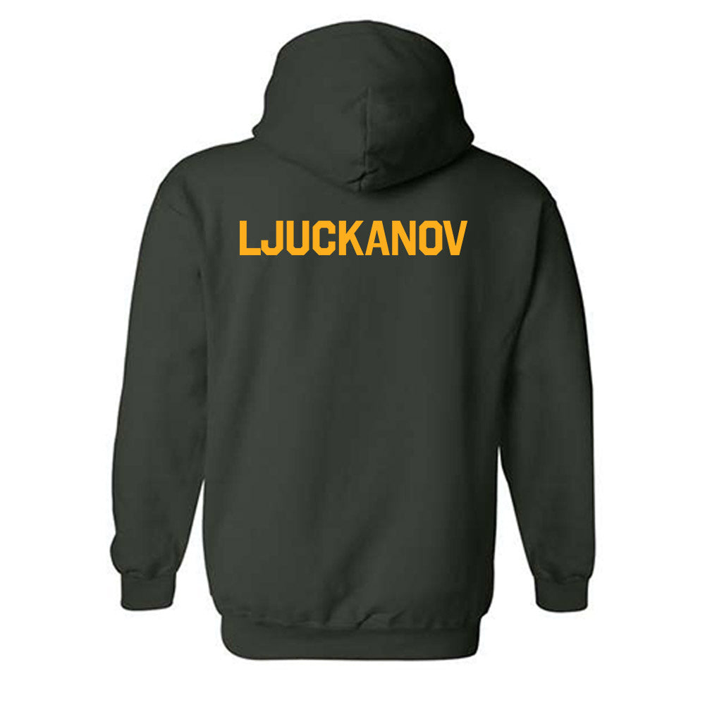 Wayne State - NCAA Women's Swimming & Diving : Lilian Ljuckanov - Classic Shersey Hooded Sweatshirt-1