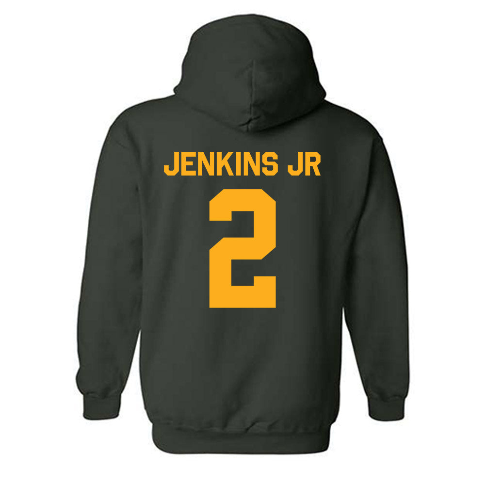 Wayne State - NCAA Football : Michael Jenkins jr - Classic Shersey Hooded Sweatshirt-1
