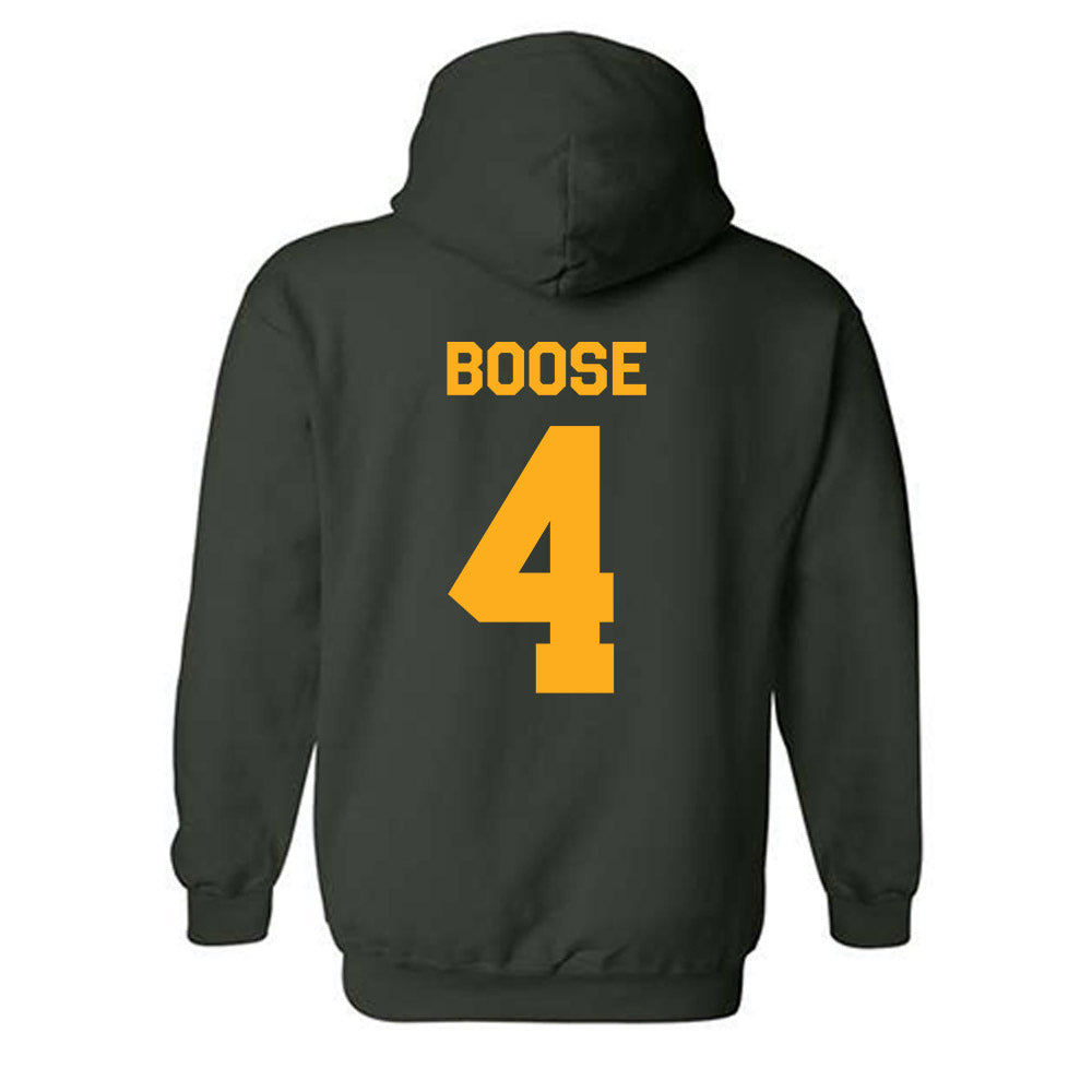 Wayne State - NCAA Men's Basketball : JaKobie Boose - Classic Shersey Hooded Sweatshirt-1
