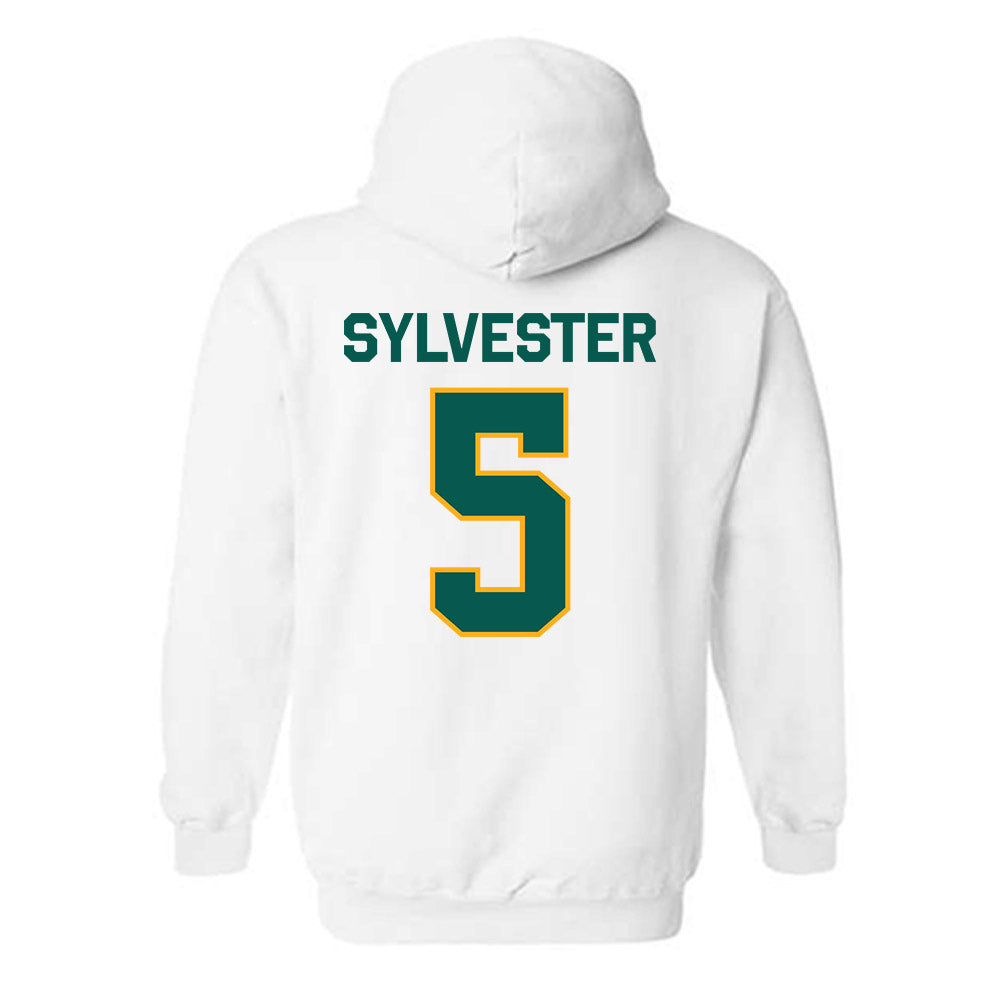 Wayne State - NCAA Women's Basketball : Komara Sylvester - Classic Shersey Hooded Sweatshirt-1