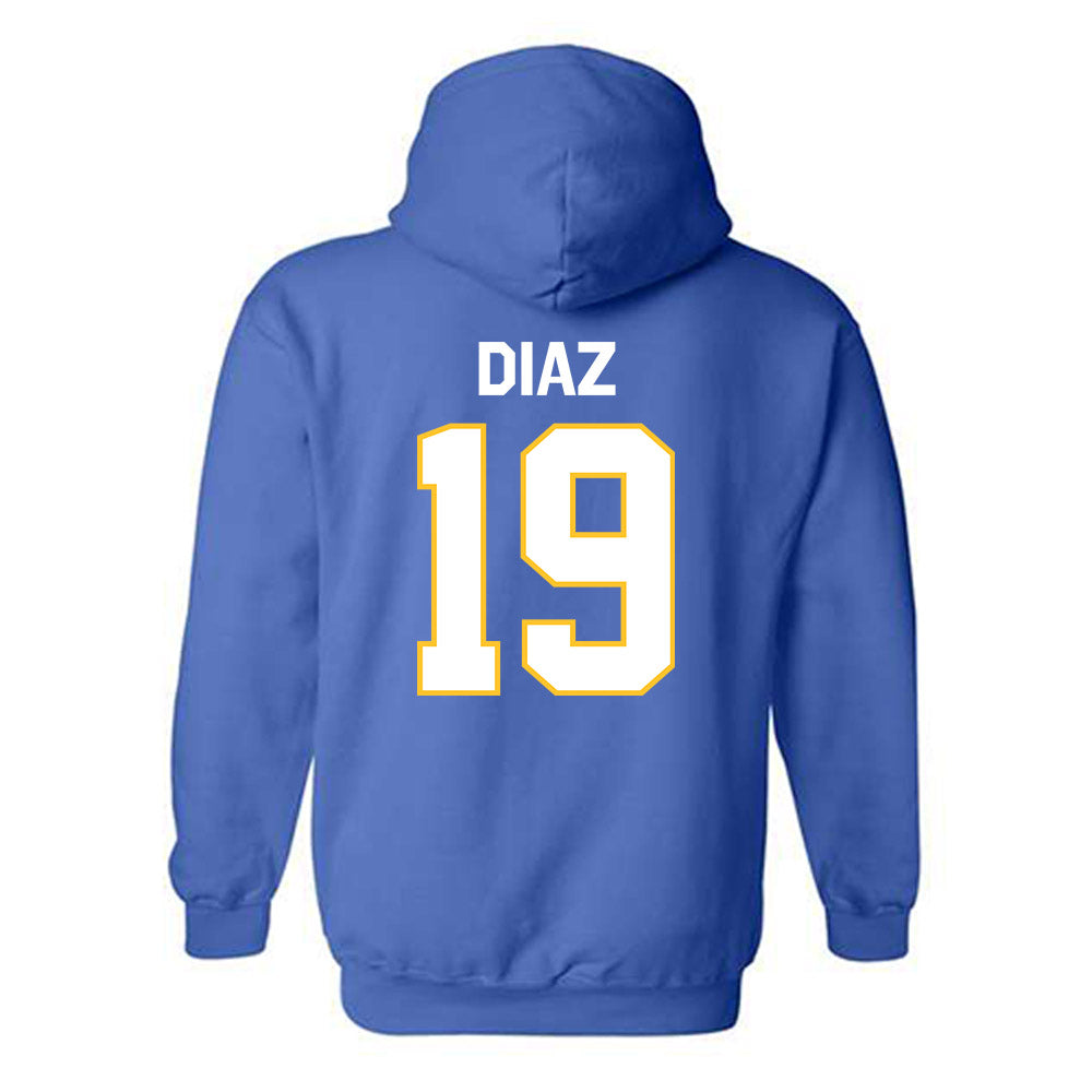 CSU Bakersfield - NCAA Women's Soccer : Alexandra Diaz - Classic Shersey Hooded Sweatshirt-1