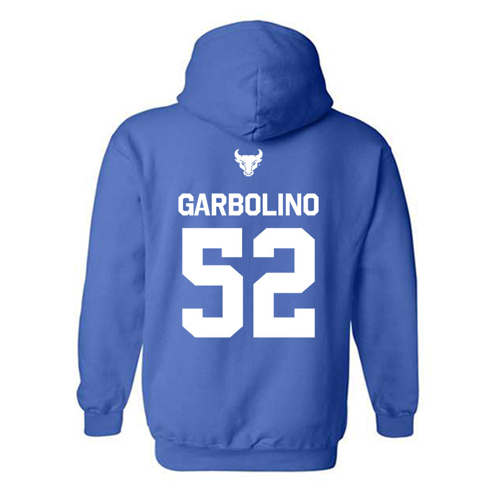 Buffalo - NCAA Football : Jack Garbolino - Classic Shersey Hooded Sweatshirt-1
