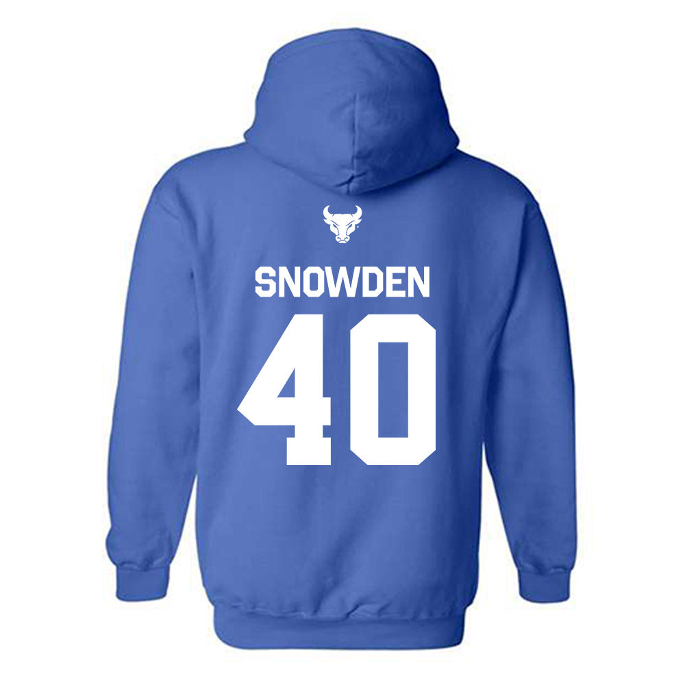Buffalo - NCAA Football : Amari Snowden - Classic Shersey Hooded Sweatshirt-1