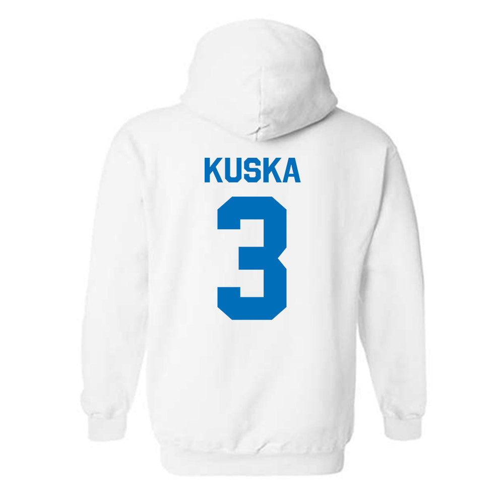 Buffalo - NCAA Men's Basketball : Tristan Kuska - Classic Shersey Hooded Sweatshirt-1