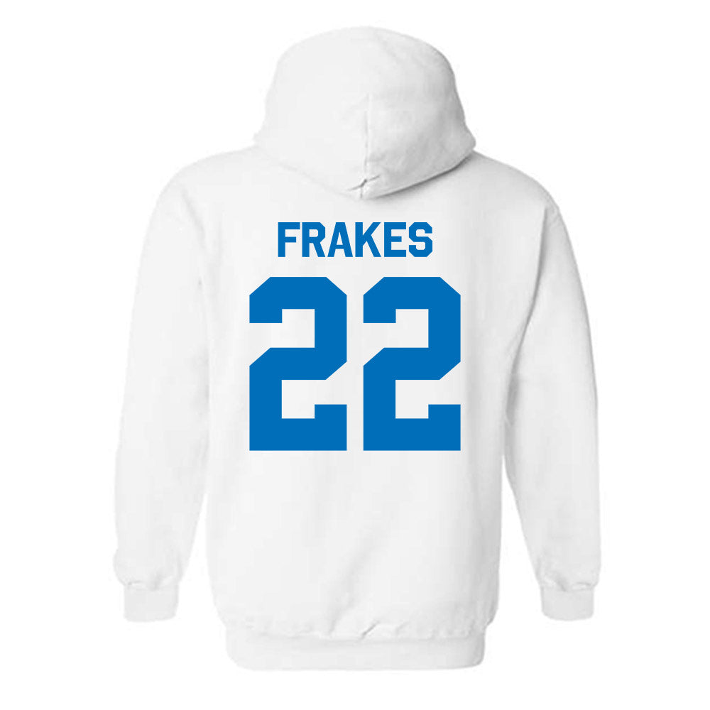 Buffalo - NCAA Men's Basketball : JJ Frakes - Classic Shersey Hooded Sweatshirt-1