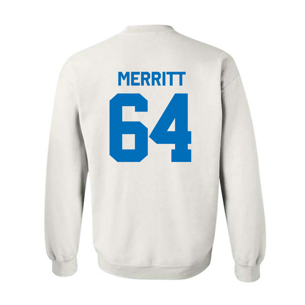 Buffalo - NCAA Football : Jake Merritt - Classic Shersey Crewneck Sweatshirt-1