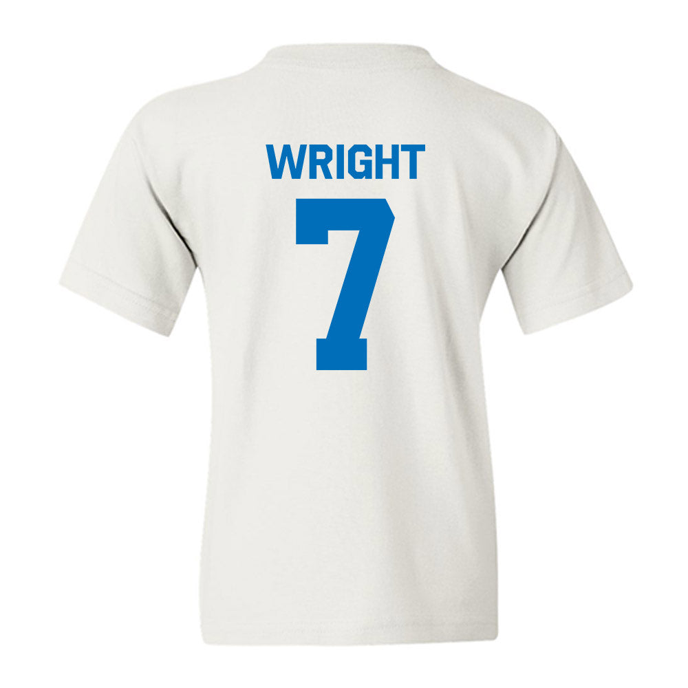 Buffalo - NCAA Football : Jason Wright - Classic Shersey Youth T-Shirt-1