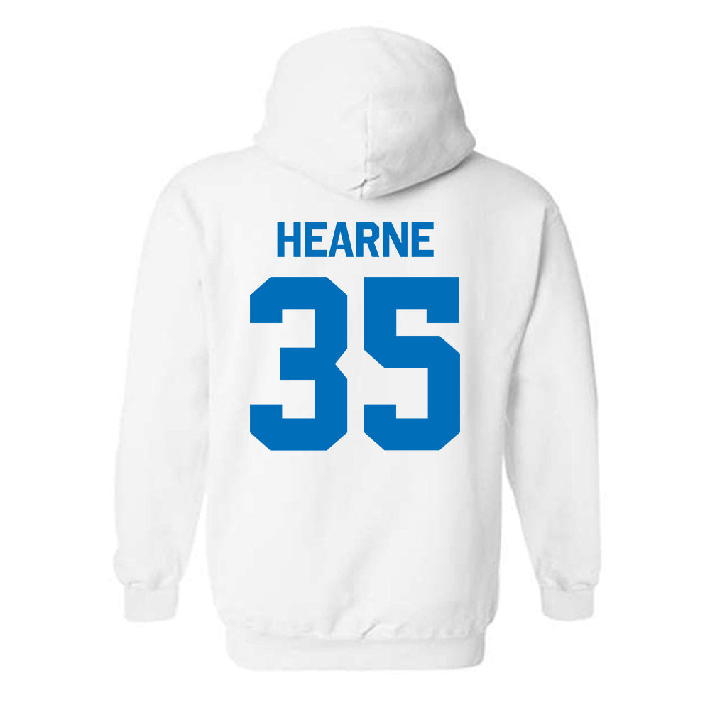 Buffalo - NCAA Women's Basketball : Layla Hearne - Classic Shersey Hooded Sweatshirt-1