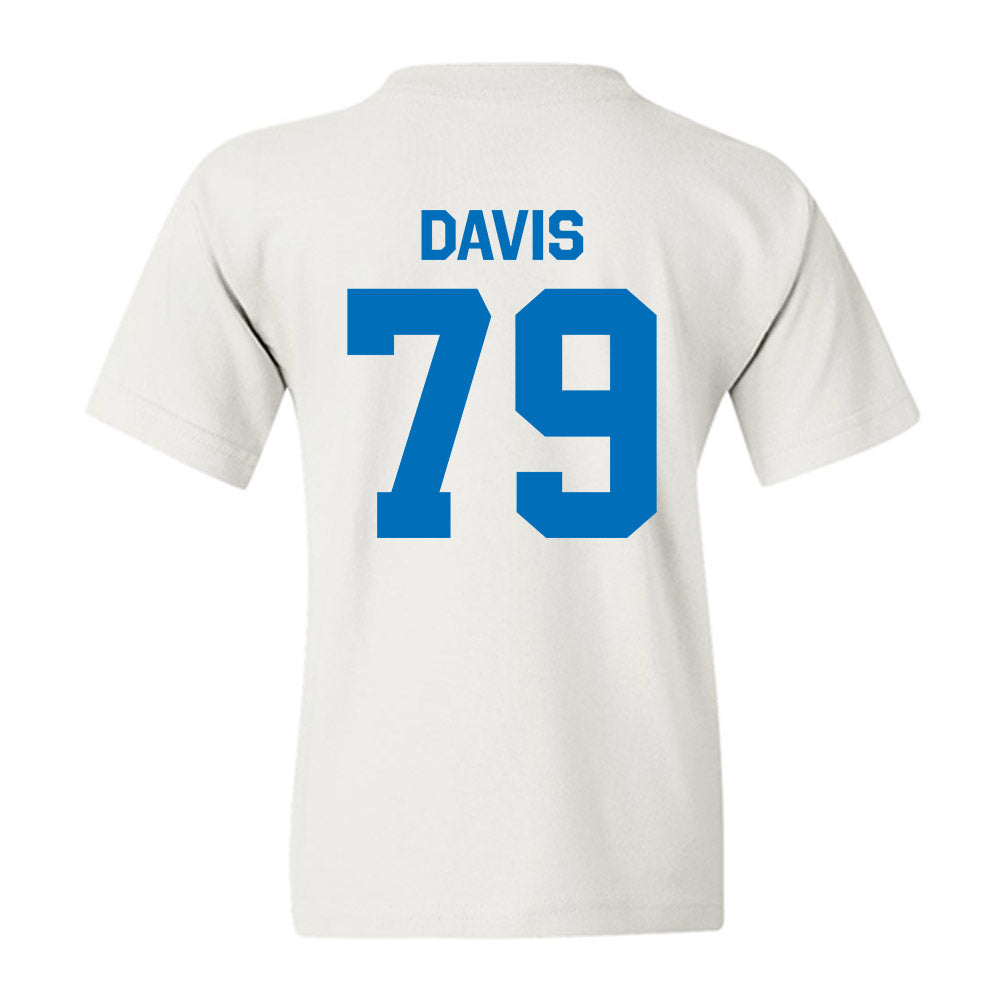 Buffalo - NCAA Football : Cameron Davis - Classic Shersey Youth T-Shirt-1