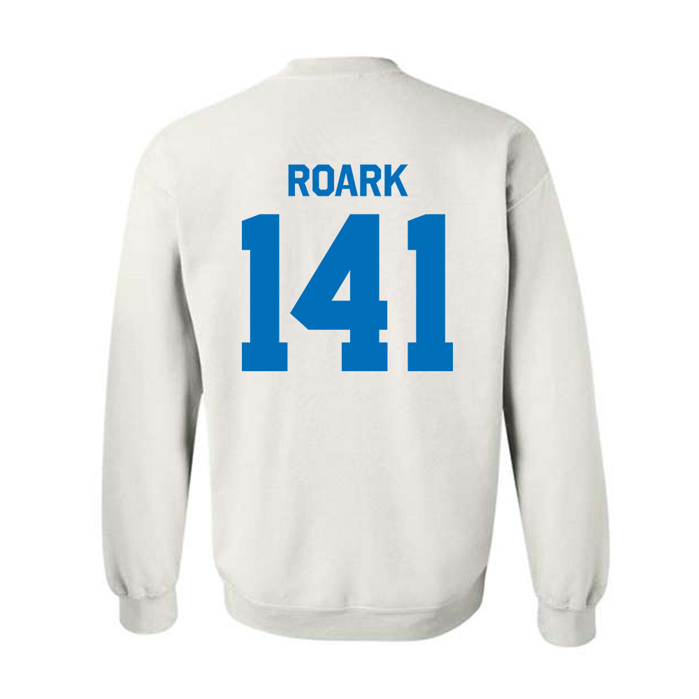 Buffalo - NCAA Wrestling : Tyler Roark - Classic Shersey Crewneck Sweatshirt-1