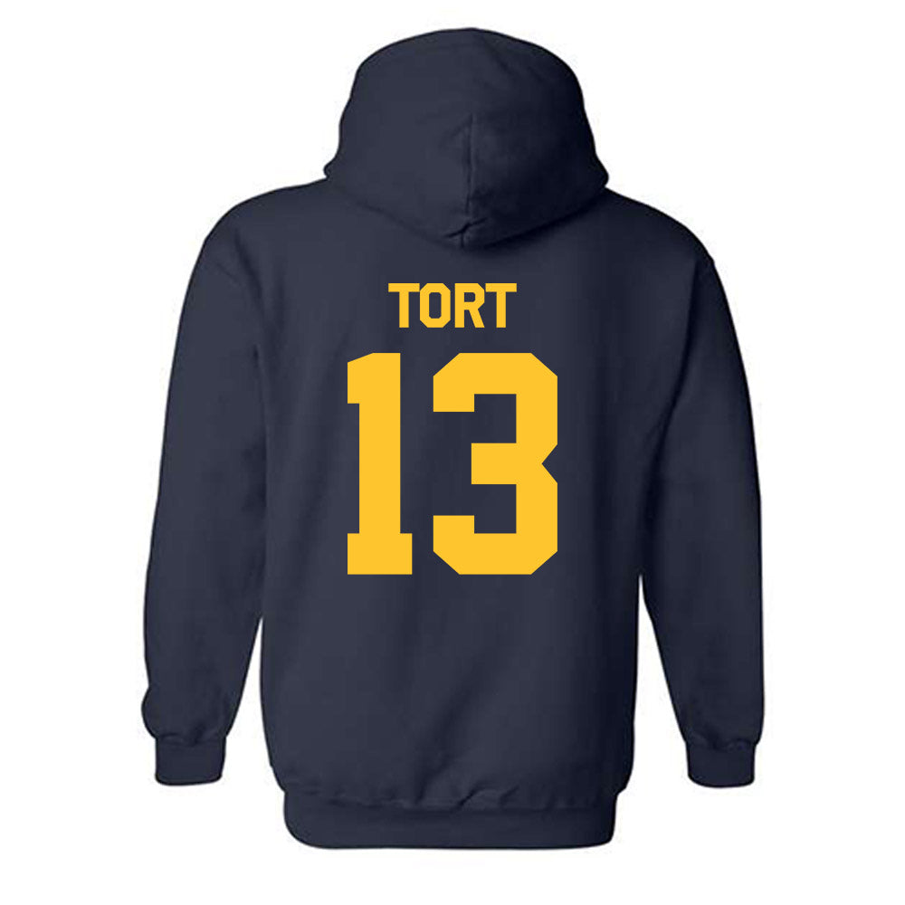 UC Berkeley - NCAA Men's Rugby : Tomas Tort - Classic Shersey Hooded Sweatshirt-1