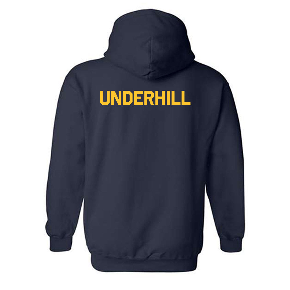 UC Berkeley - NCAA Men's Gymnastics : Nathan Underhill - Classic Shersey Hooded Sweatshirt-1