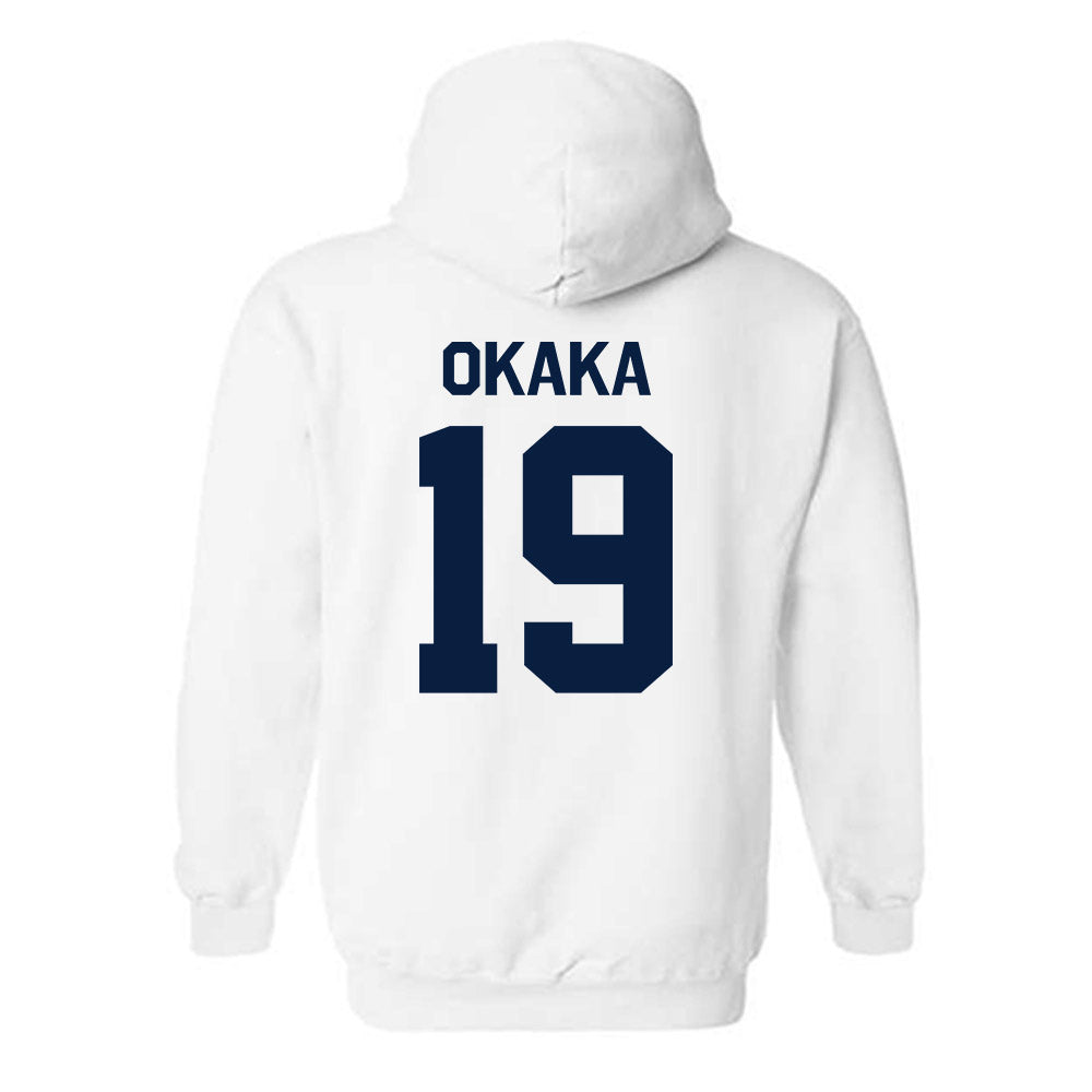 UC Berkeley - NCAA Football : Odera Okaka - Classic Shersey Hooded Sweatshirt-1