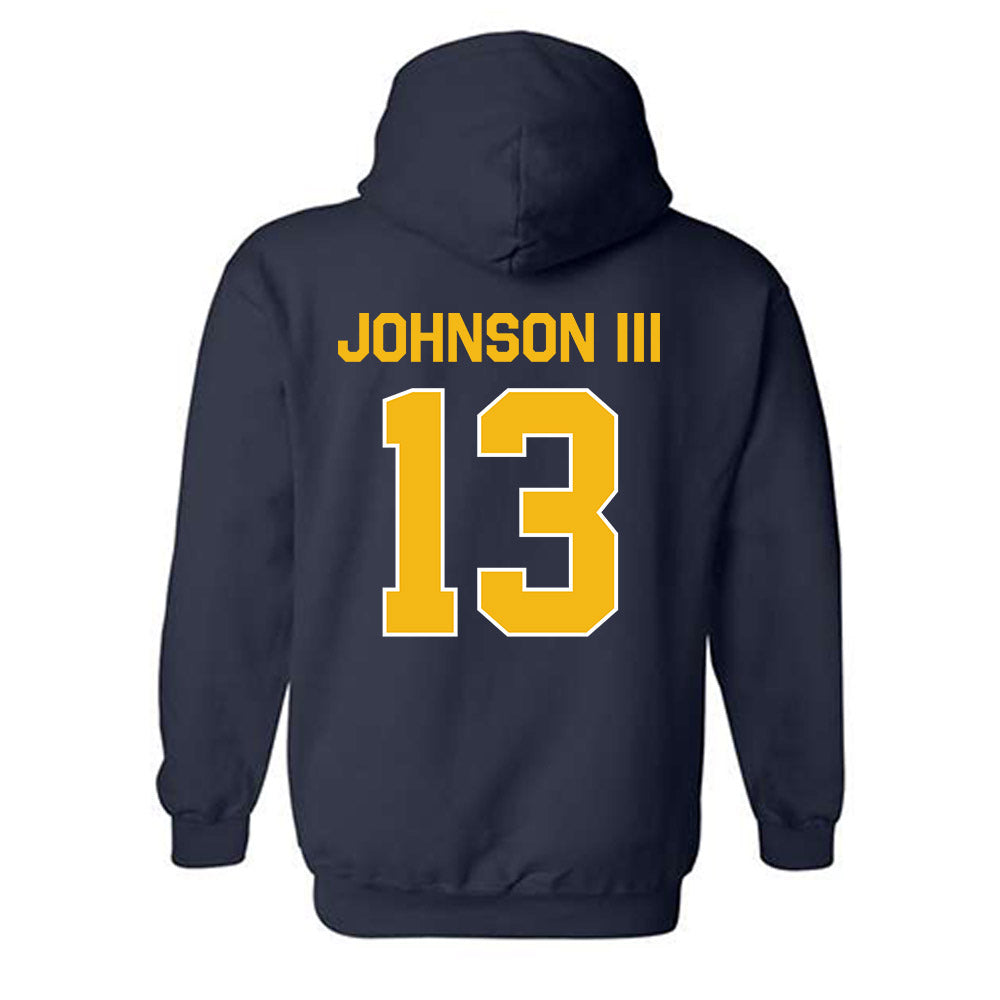 Northern Arizona - NCAA Football : Jerry Johnson III - Classic Shersey Hooded Sweatshirt-1