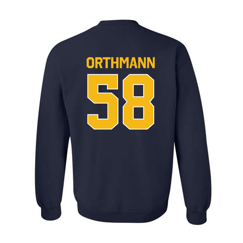 Northern Arizona - NCAA Football : Matthew Orthmann - Classic Shersey Crewneck Sweatshirt-1