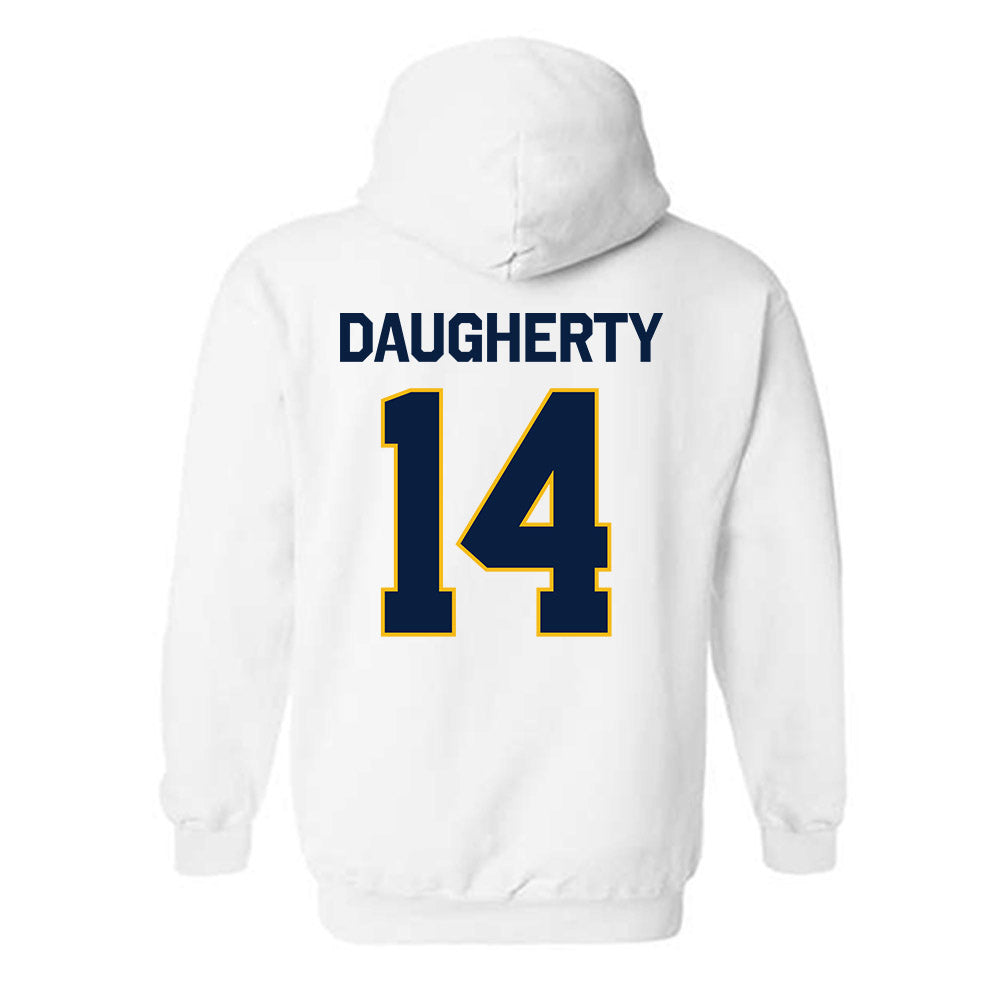 Northern Arizona - NCAA Football : Hayden Daugherty - Classic Shersey Hooded Sweatshirt-1