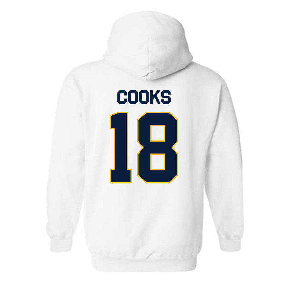 Northern Arizona - NCAA Football : Matthew Cooks - Classic Shersey Hooded Sweatshirt-1
