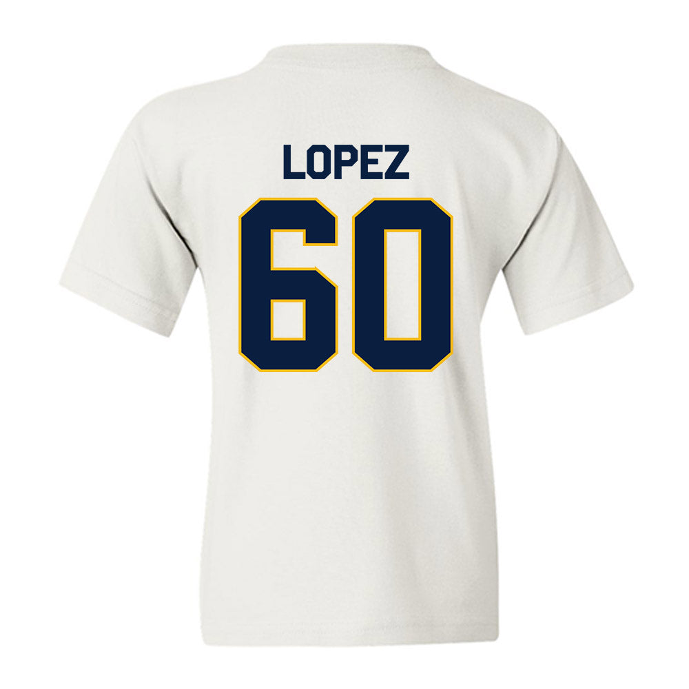Northern Arizona - NCAA Football : John-Alexander Lopez - Classic Shersey Youth T-Shirt-1