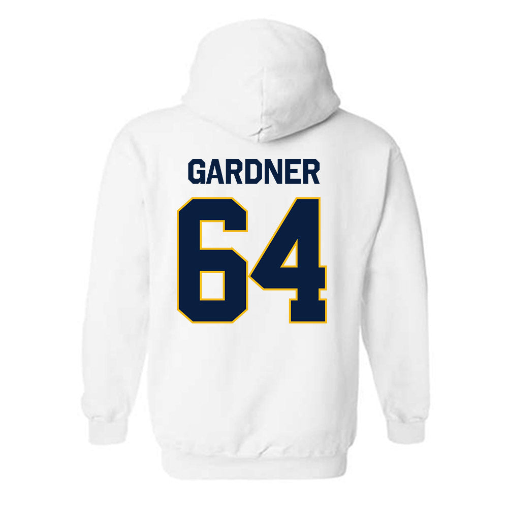 Northern Arizona - NCAA Football : Jace Gardner - Classic Shersey Hooded Sweatshirt-1